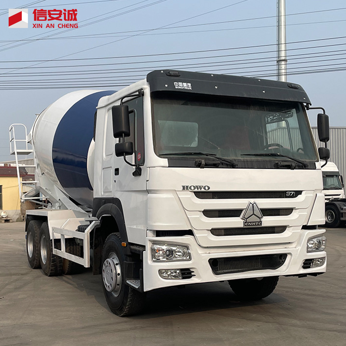 Export Sinotruk Howo 371 64 Concrete Mixer Truck
