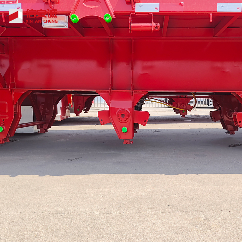 3/4 Axle Drop Side Wall Dump Semi Tipper Trailer