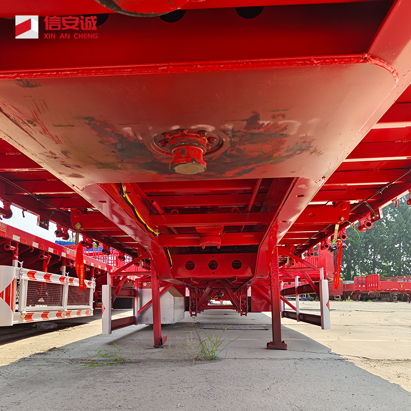 3/4 Axle Drop Side Wall Dump Semi Tipper Trailer