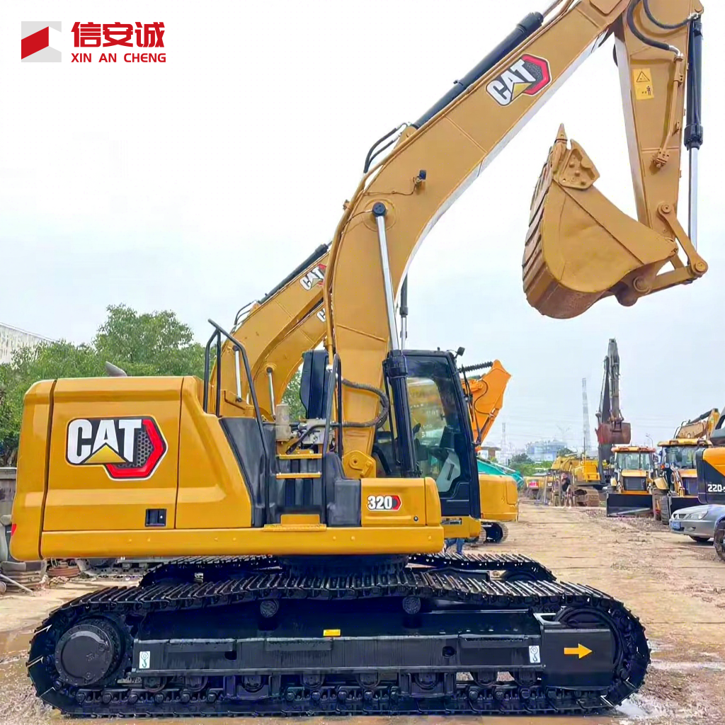 Caterpillar excavators made in Japan