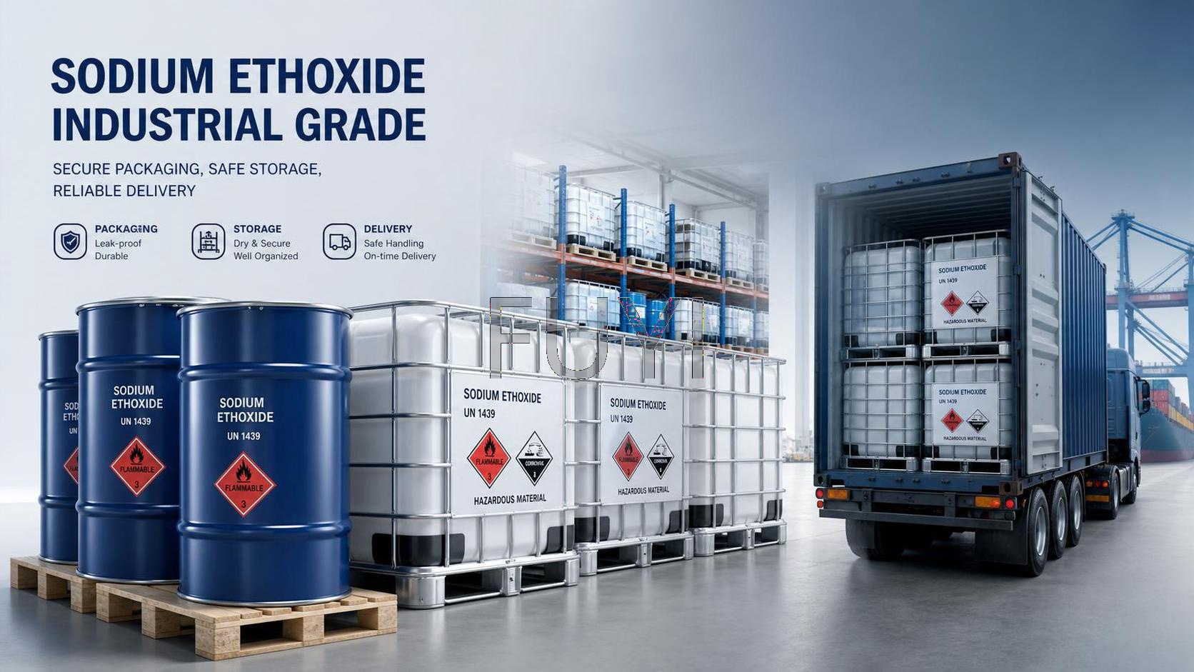 Sodium Ethoxide Bulk Orders: How to Plan Packaging, Storage and Delivery Safety