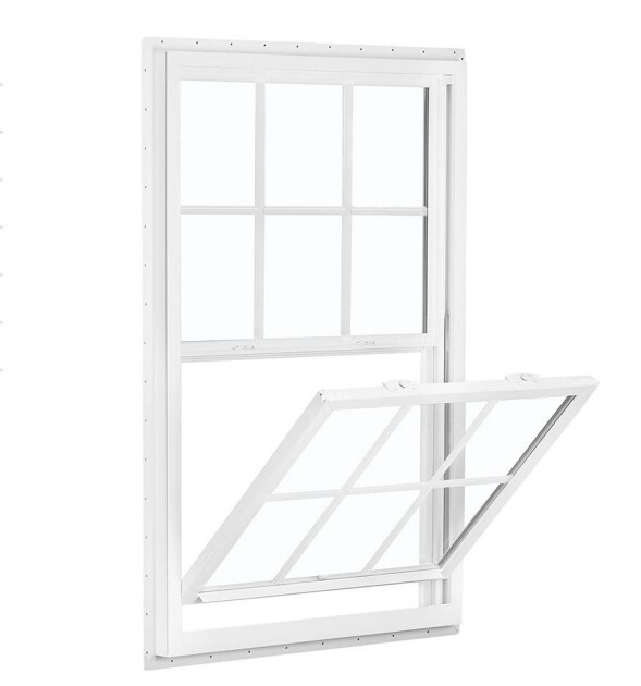 UN83 American Style Double Hung Window with Grill Design