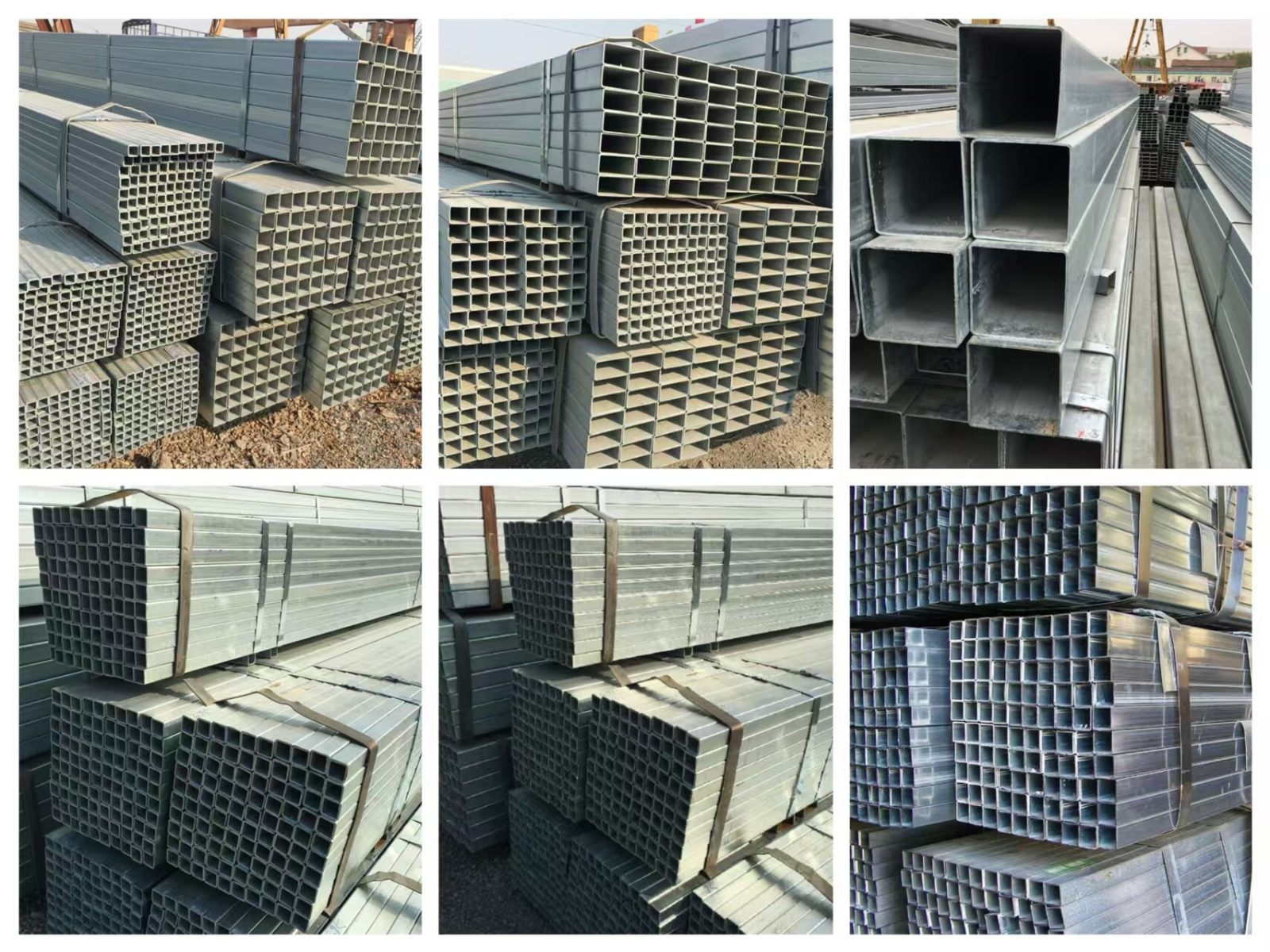 镀锌方管拼图 Galvanized Steel Square Tube