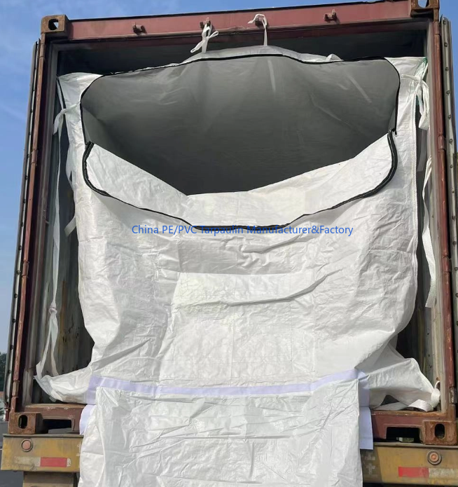 Bulk Container Liner with zipper Bulk Container Liner with zipper