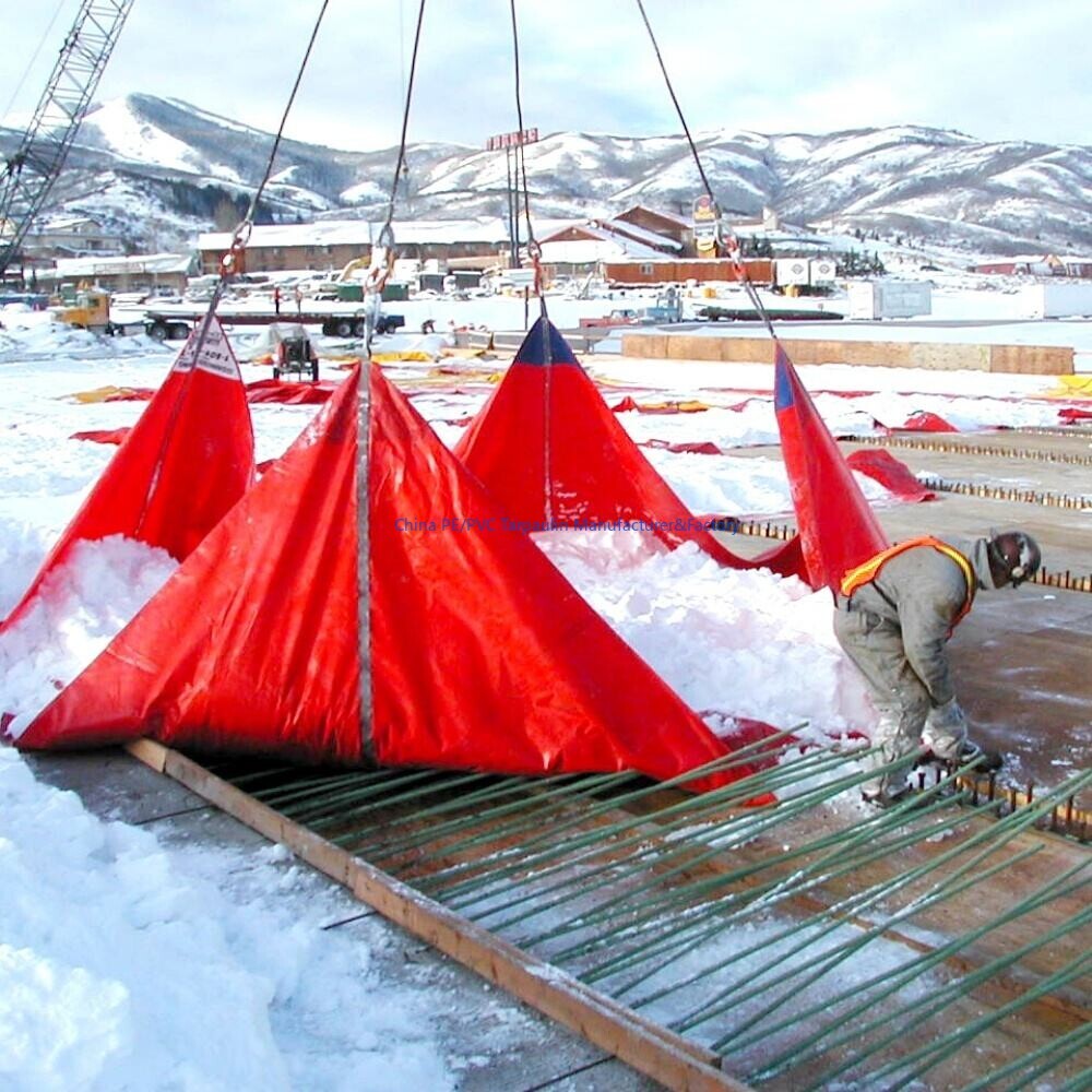 PVC Snow Lifting Tarp PVC Snow Lifting Tarp