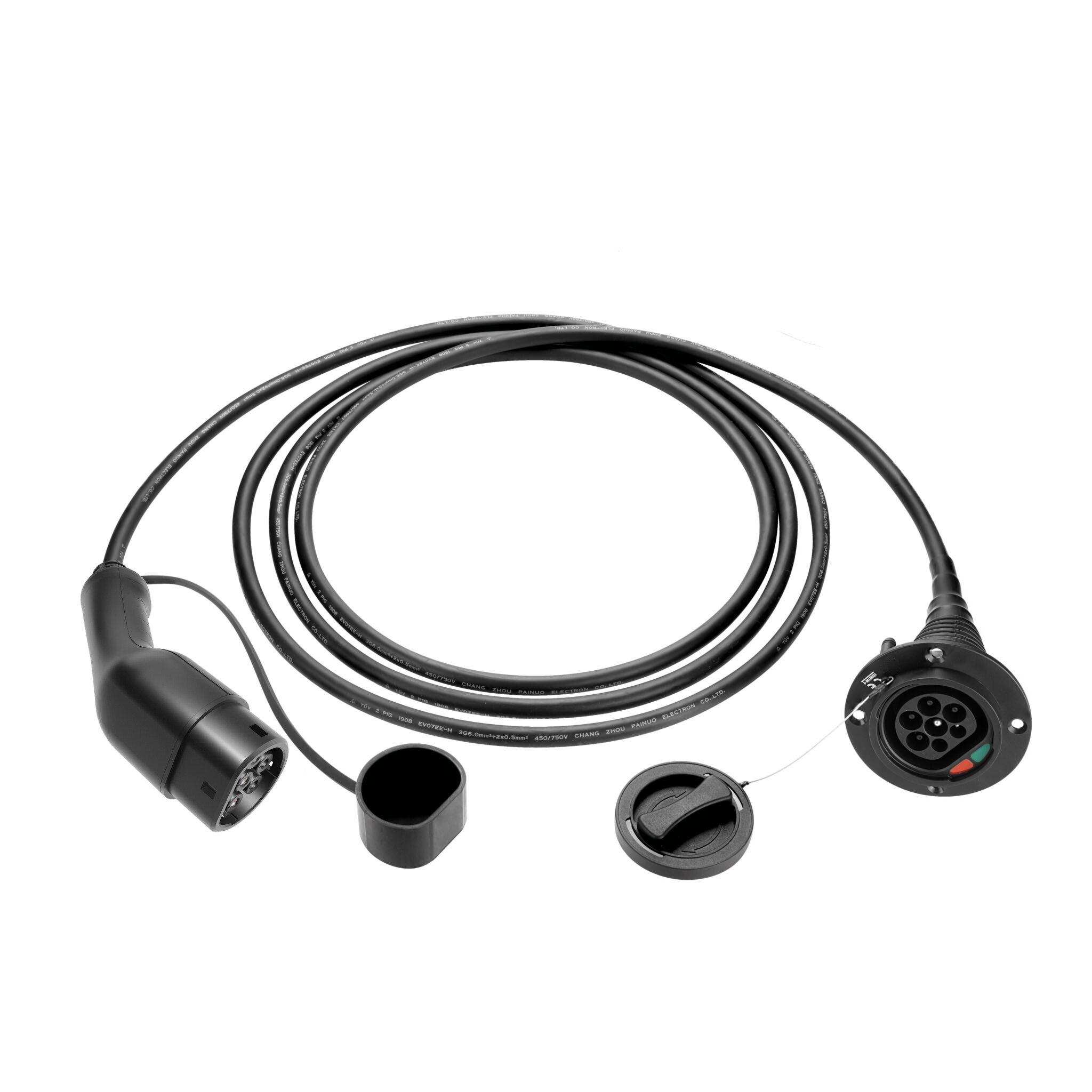 EVSEClub Type 2 Extension  Cable Max 22kw