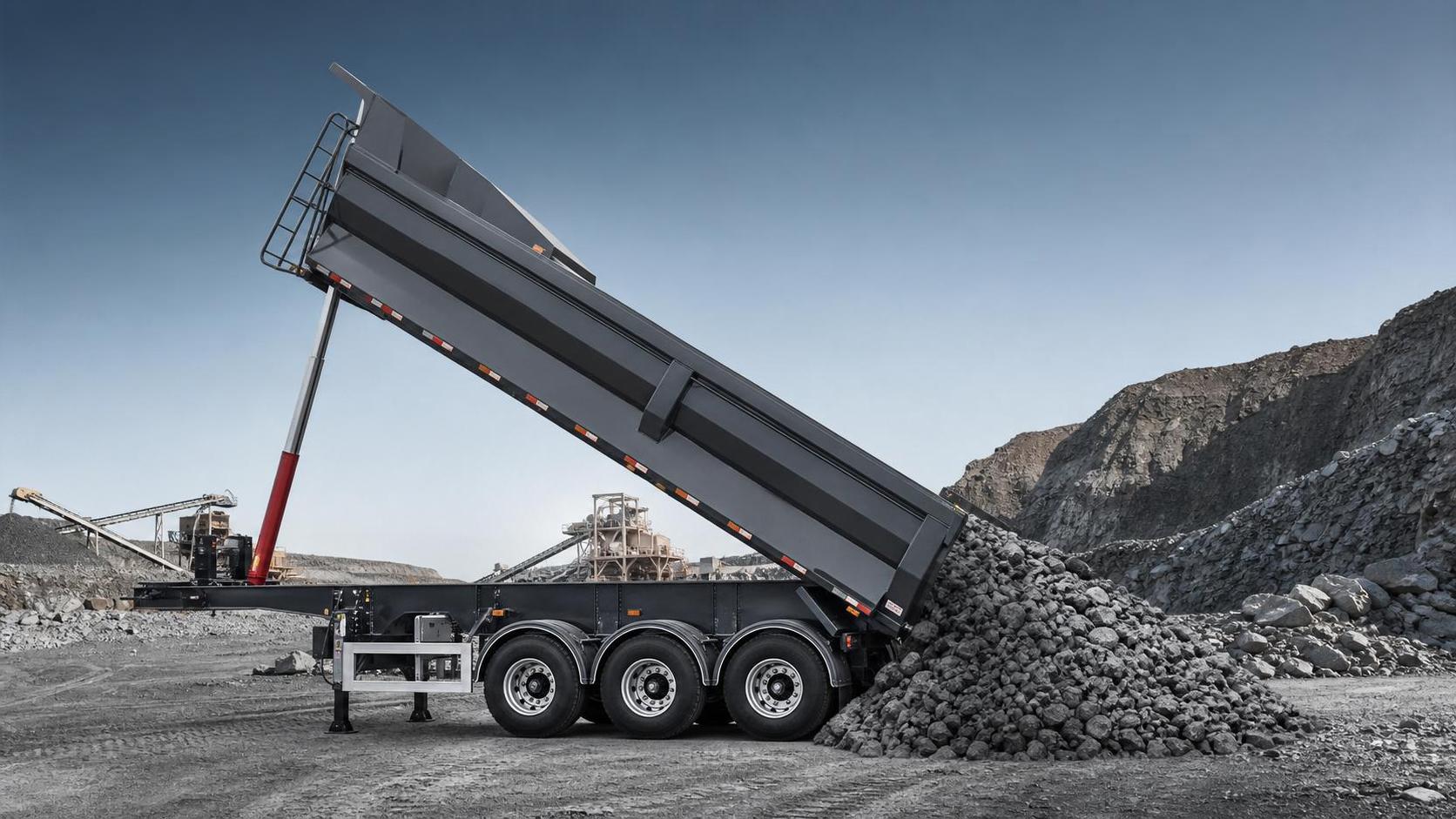 Remorque à benne basculante latérale à 3 essieux à vendre : comment comparer la capacité, le châssis et l’hydraulique Remorque à benne basculante latérale à 3 essieux à vendre : comment comparer la capacité, le châssis et l’hydraulique
