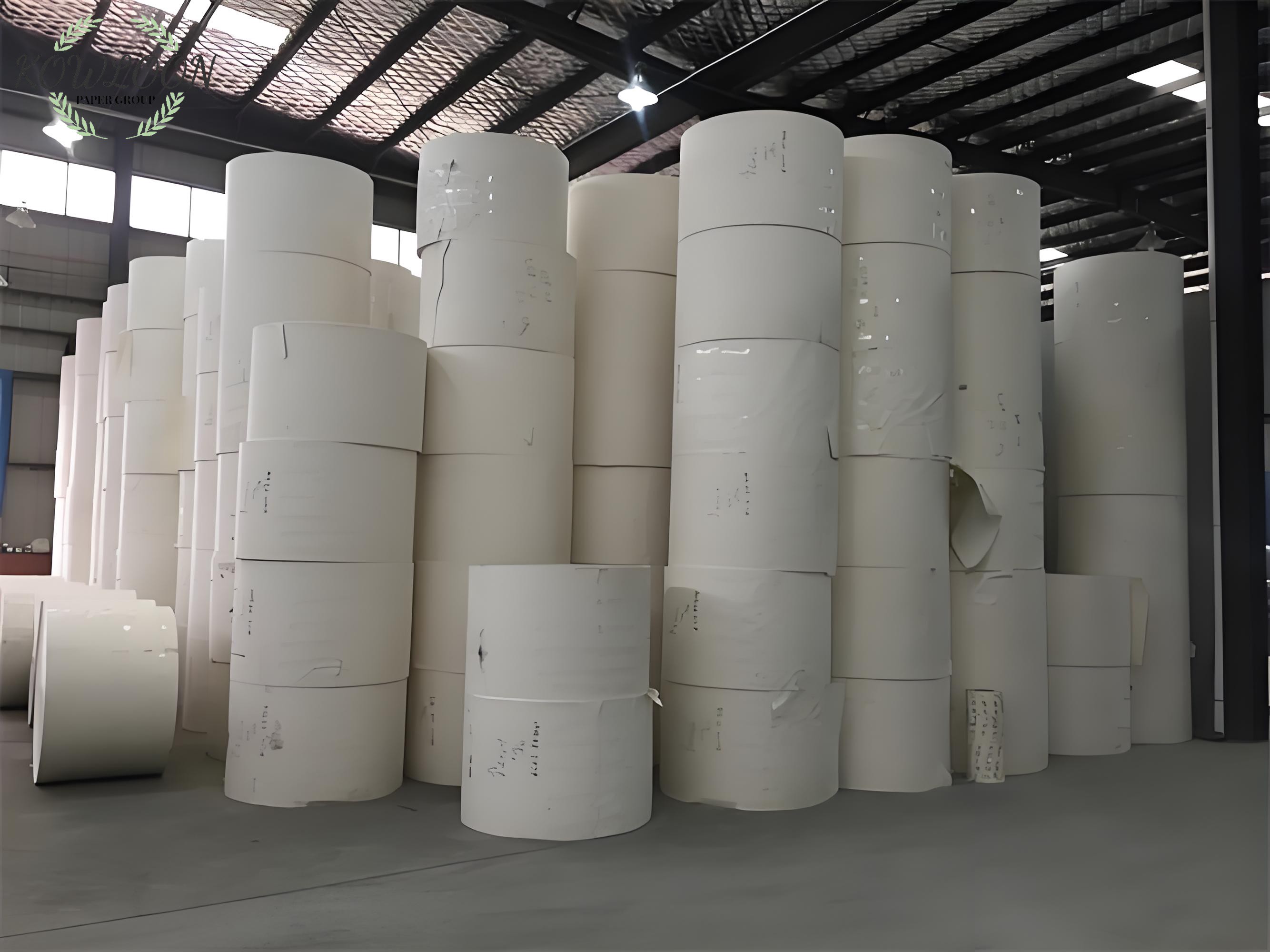 Thermal paper rolls for cash registers - large rolls of thermal paper