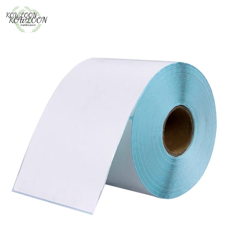 Wholesale 60 GSM Price Label Top Coated Thermal Roll Sticker Paper for Supermarket