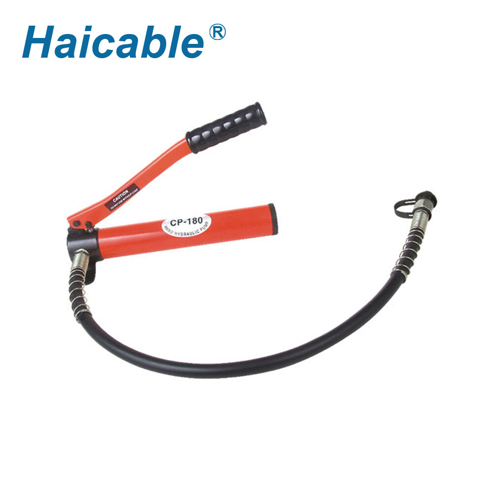 Pompe hydraulique manuelle CP-180 avec capacité d'huile de 180cc