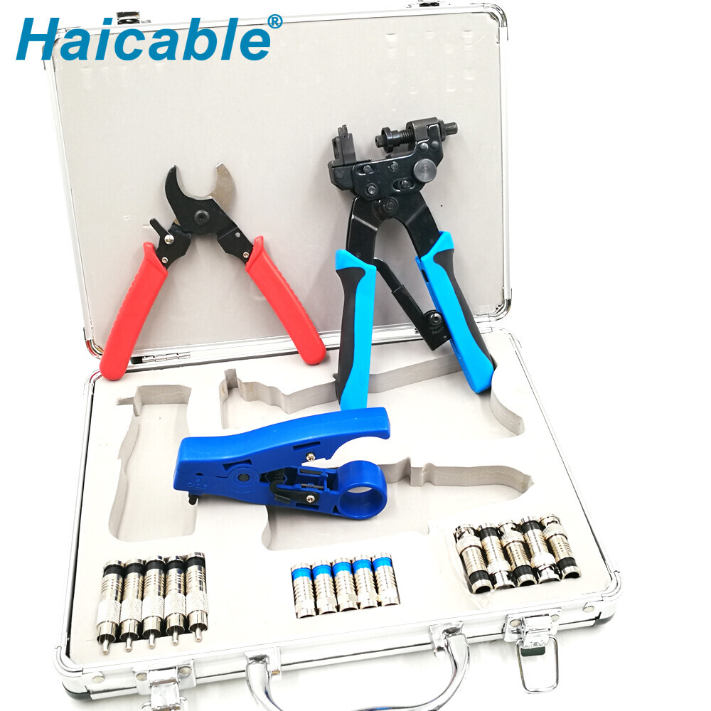 Trousse d'outils réseau et testeur de câbles HT-KH510B Trousse d'outils réseau et testeur de câbles HT-KH510B