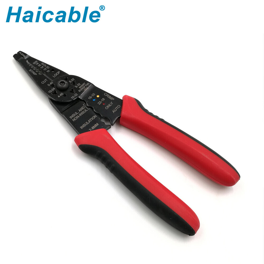 Multi-fonction Max 6mm² Dénuder Couper sertir HS-083