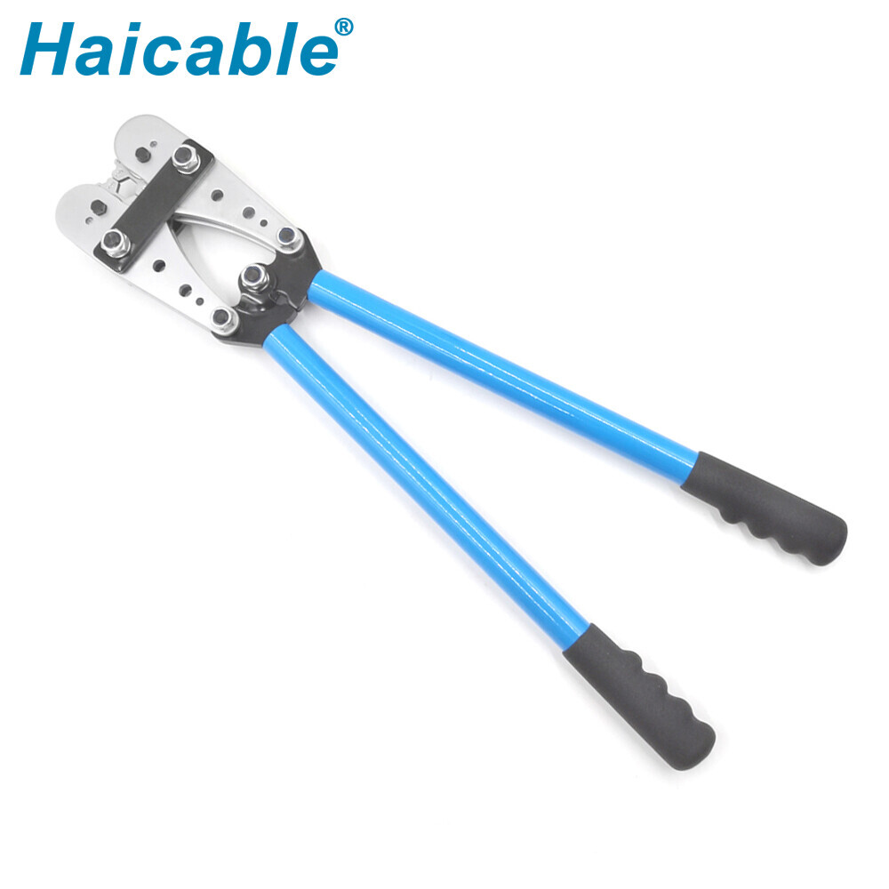 Outil de sertissage pour connecteurs non isolés ou cosses de câble HX-120B/150B/240B