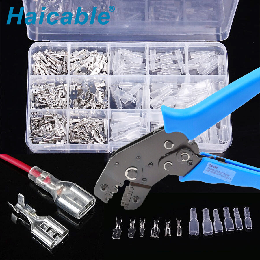 Ensembles de pinces à sertir pour bornes KIT-48BS