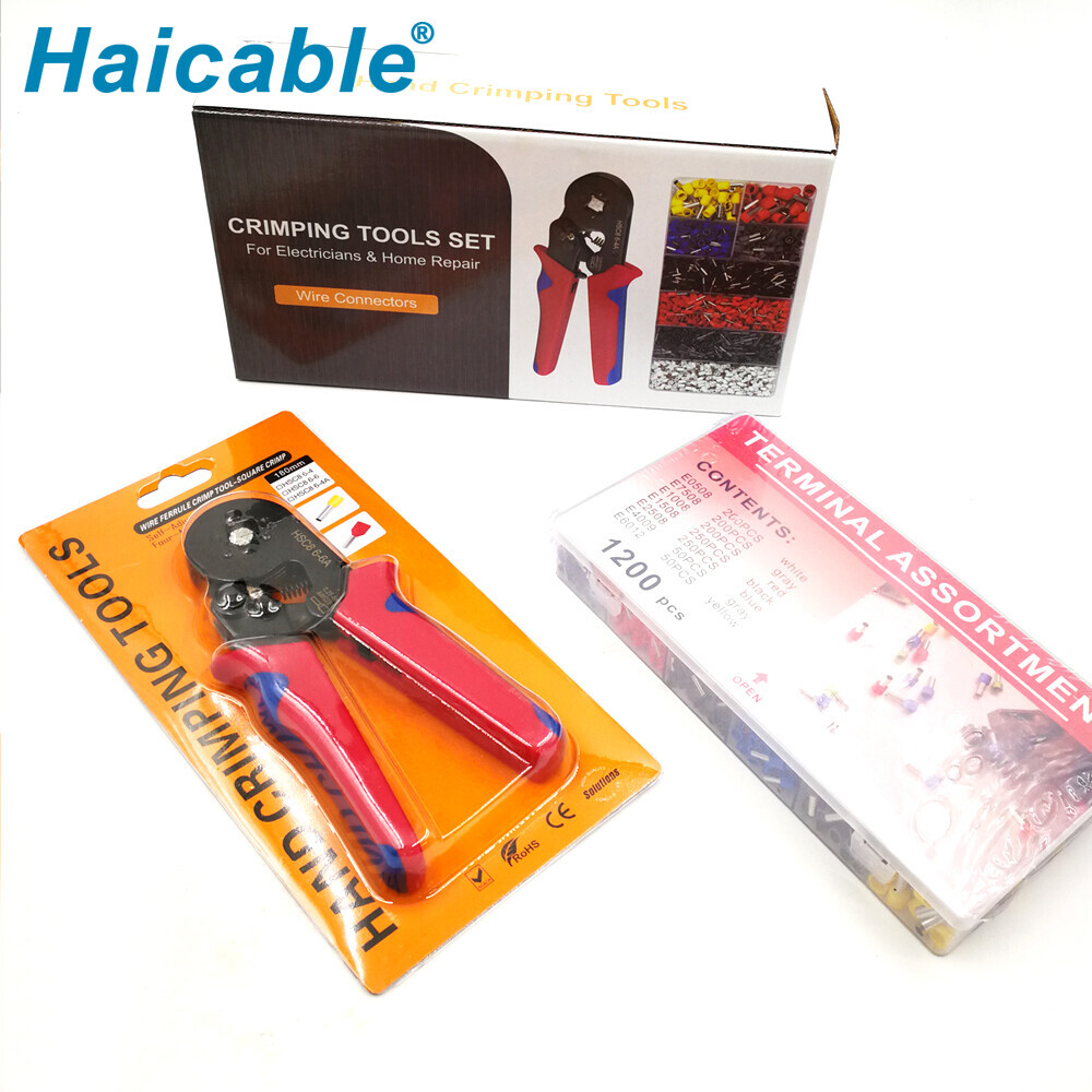 Jeux de pinces à sertir pour bornes HSC8 6-6A-1200E