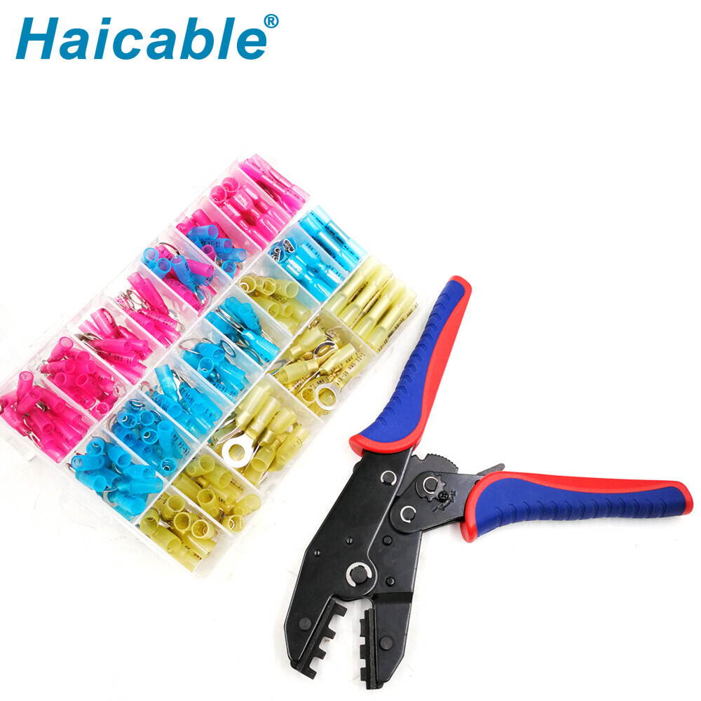 Ensembles d'outils de sertissage pour bornes thermorétractables KIT-125