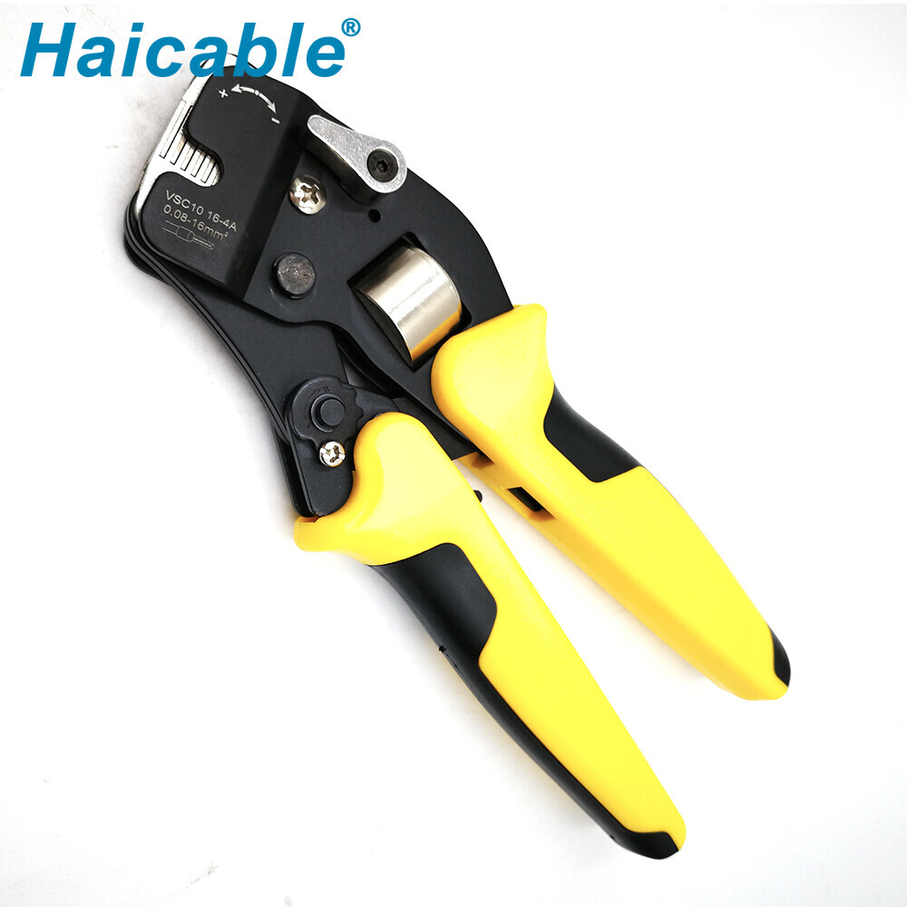 Outil de sertissage pour manchons de câble et embouts de fil VSC10 16-4A
