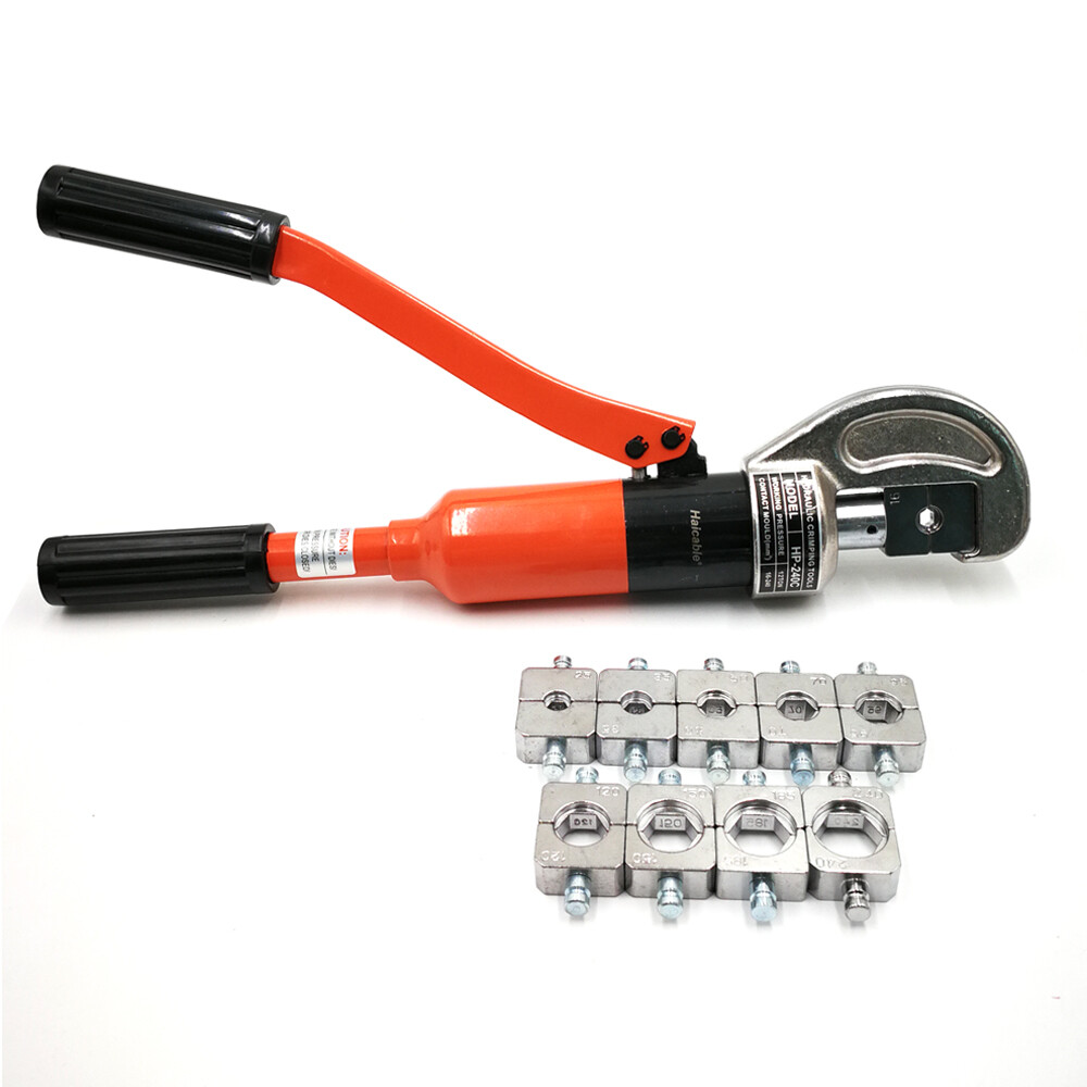Outil de sertissage hydraulique pour connecteurs de câble 16-240mm² HP-240C