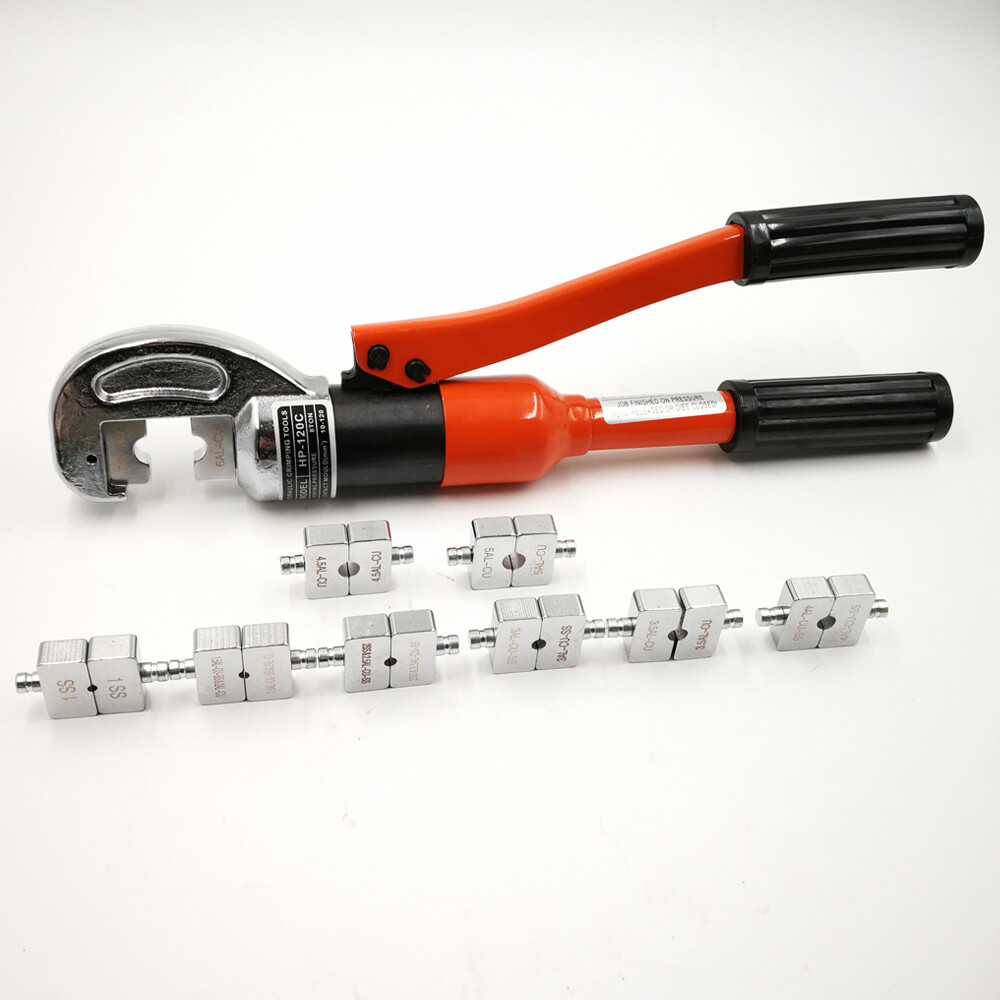 Herramienta hidráulica de engaste 8T HW-8C