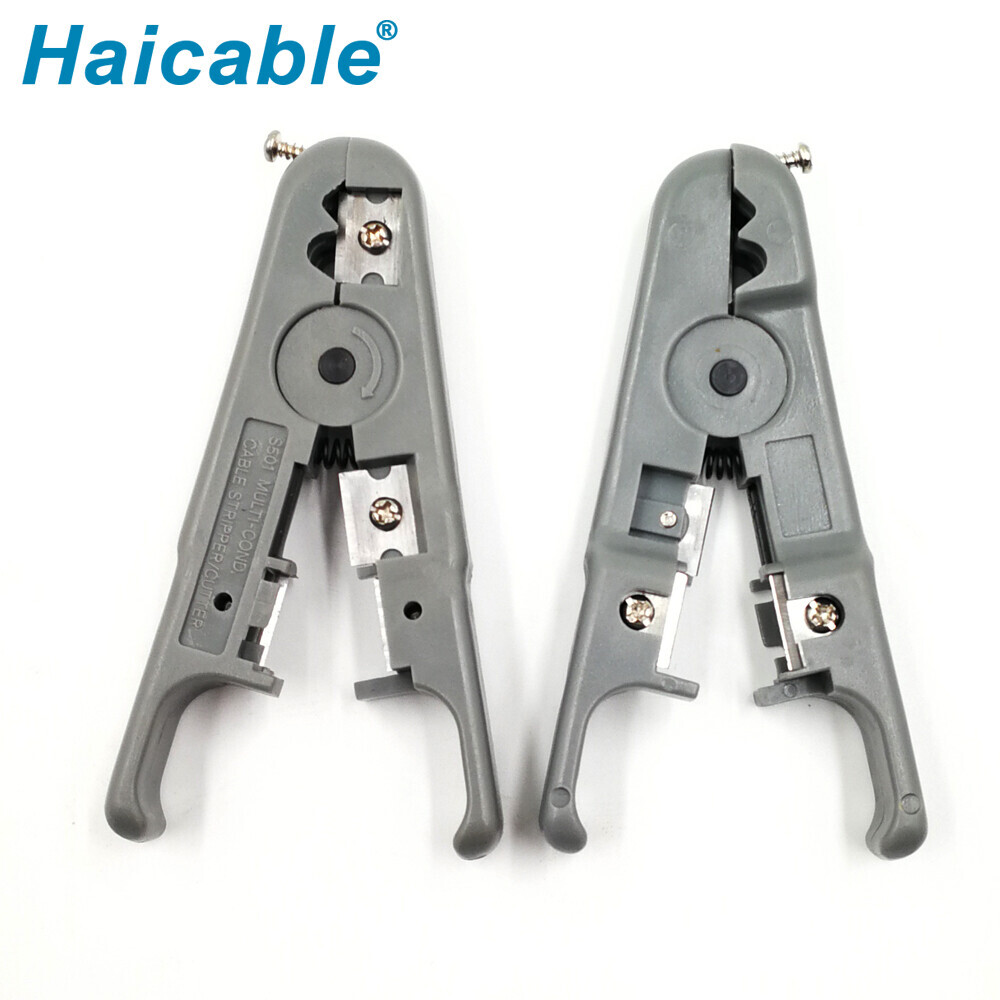 Pelacable coaxial multifunción UTP/STP y cortador HT-S501A
