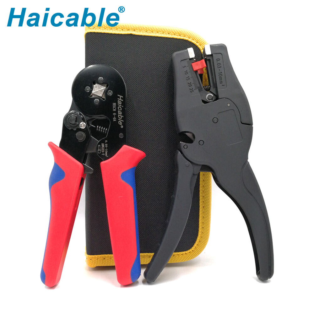 Herramientas de crimpado y juegos de pelacables LXK-64R