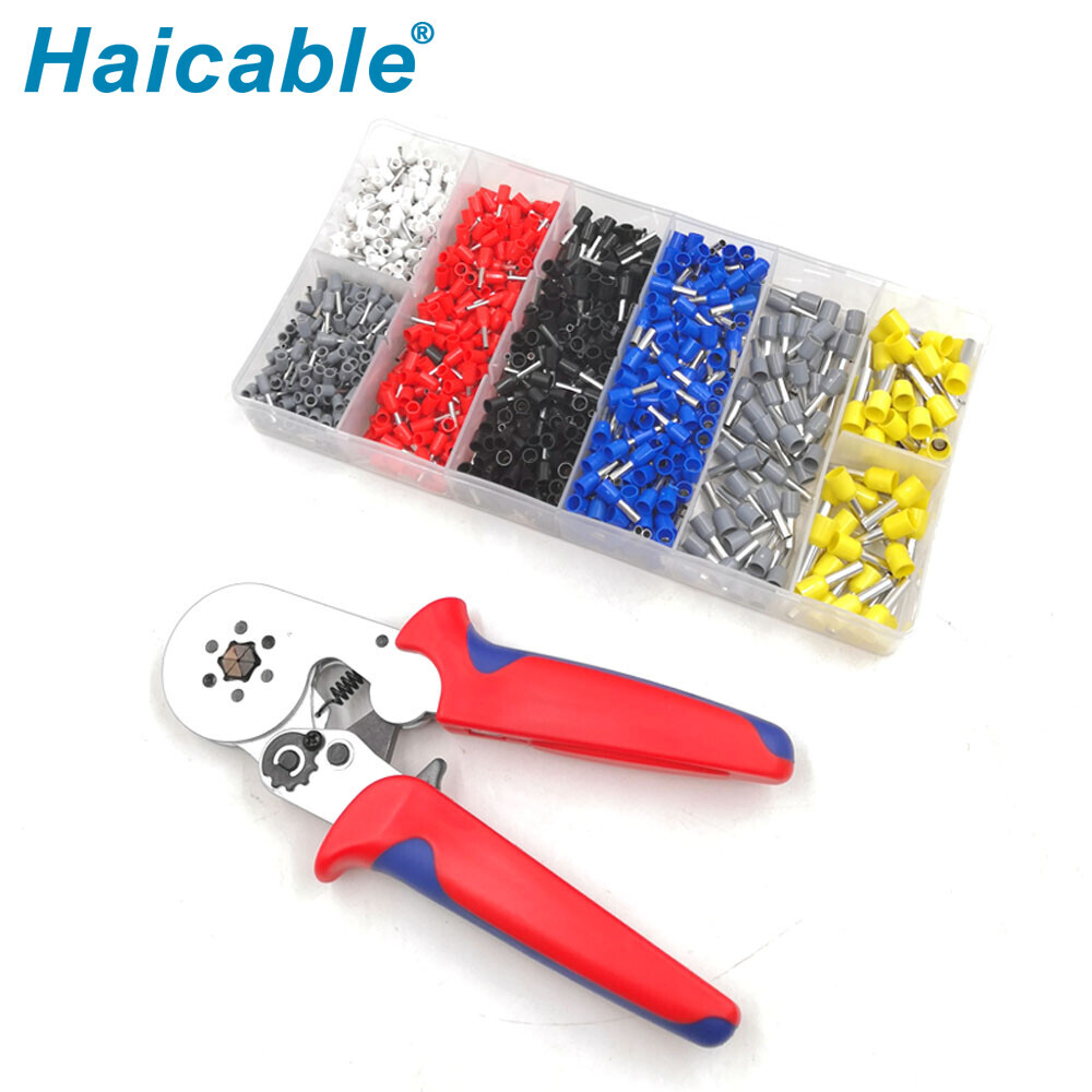 Juegos de herramientas de crimpado de terminales KIT6-1200E