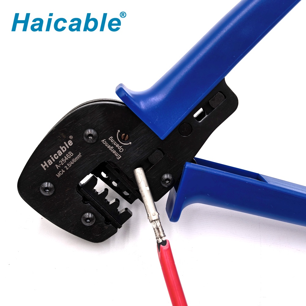 Herramienta de crimpado solar PV MC4 2.5 4 & 6mm² A2546B Herramienta de crimpado solar PV MC4 2.5 4 & 6mm² A2546B