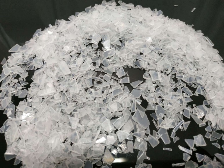 图片2 PCR PET AAA grade Transparent Flakes