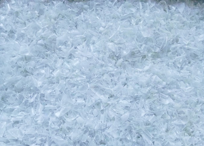 图片1 PCR PET AAA grade Transparent Flakes