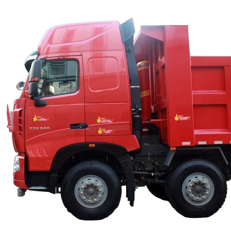 Sinotruk Howo T7H 540HP Heavy Duty Truck 8x4 8.5m Dump Truck