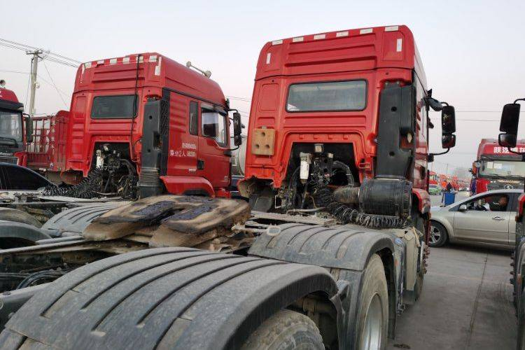 Delong M3000S 460hp 6x4 tractor truck, dual-drive, Weichai used tractor truck.