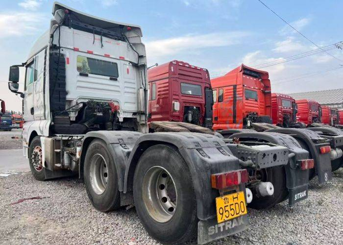 Sinotruk SITRAK C7H heavy-duty truck, 540 hp, 6x4 tractor (China V emission standard), dual-drive, used MAN tractor.