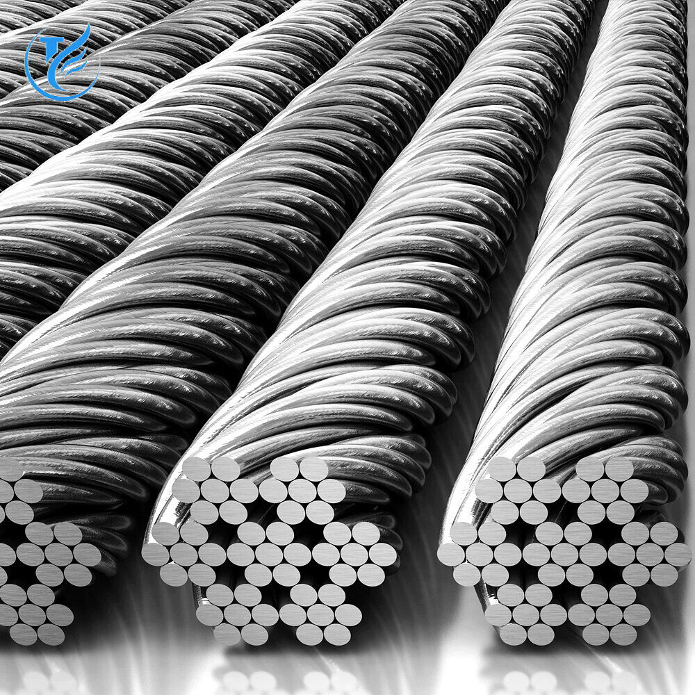 Galvanized Steel Wire Rope 1470Mpa to 1960Mpa