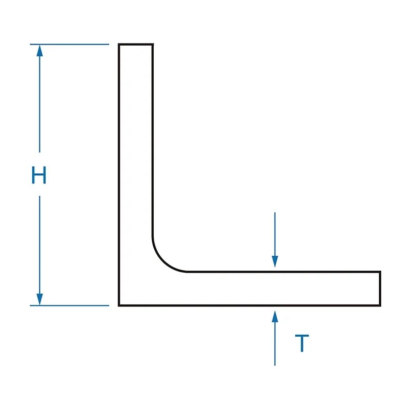 Q345 Carbon Galvanized Equal Angle Steel Mild Steel Angle Bar