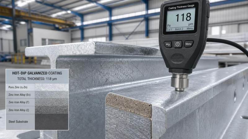 How Hot-Dip Galvanized Coating Thickness Affects Service Life