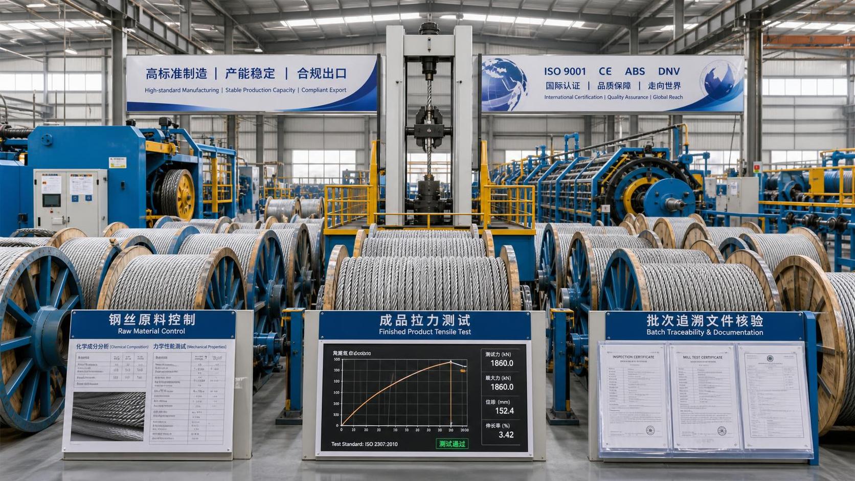 How to Assess a Steel Wire Rope Manufacturer for Quality, Capacity, and Compliance?