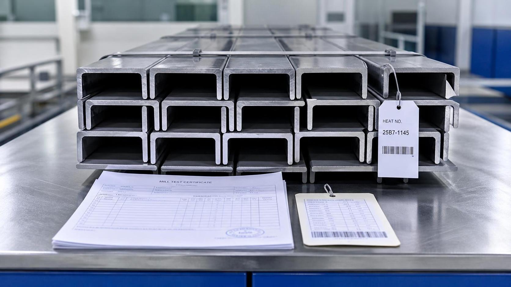 When a Steel Channel Supplier Should Provide Mill Test Certificates