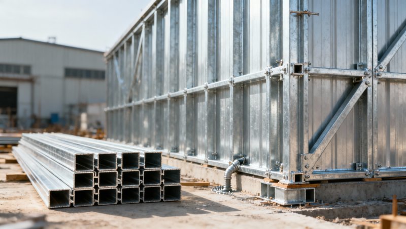 Which galvanized steel profile suits exterior framing? Which galvanized steel profile suits exterior framing?