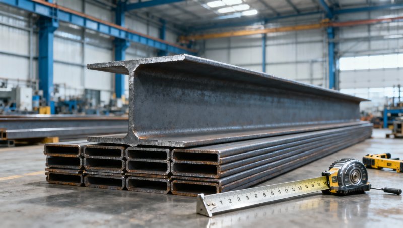 How to read an H-beam weight chart for material takeoffs