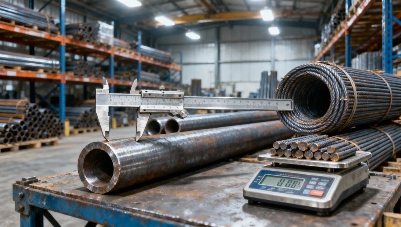 How does steel rod diameter change project steel tonnage?