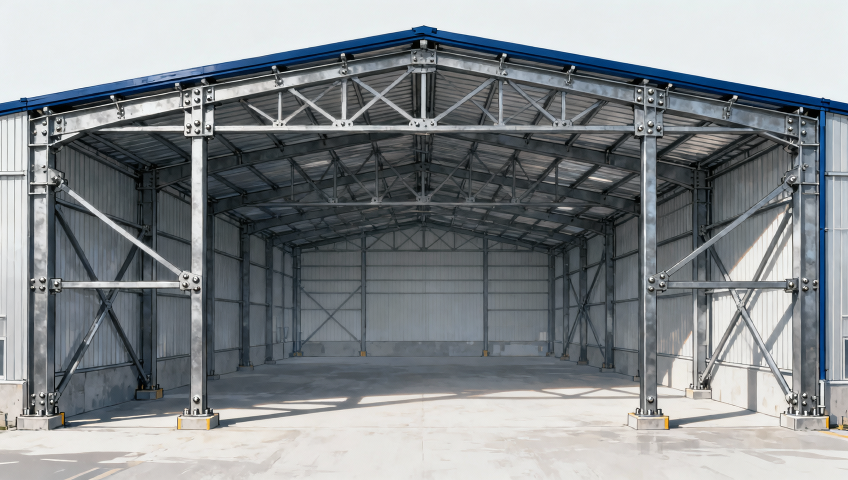 Structural Steel Design Factors for Long-Span Industrial Buildings
