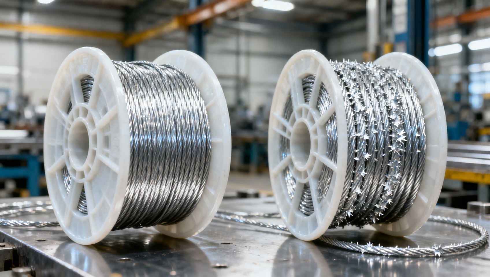 Can electrogalvanized wire replace hot-dip galvanized wire in precision spring manufacturing?
