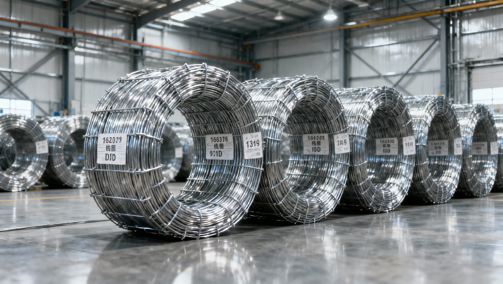 Which stainless steel welded mesh exporter provides traceable material test reports per coil?