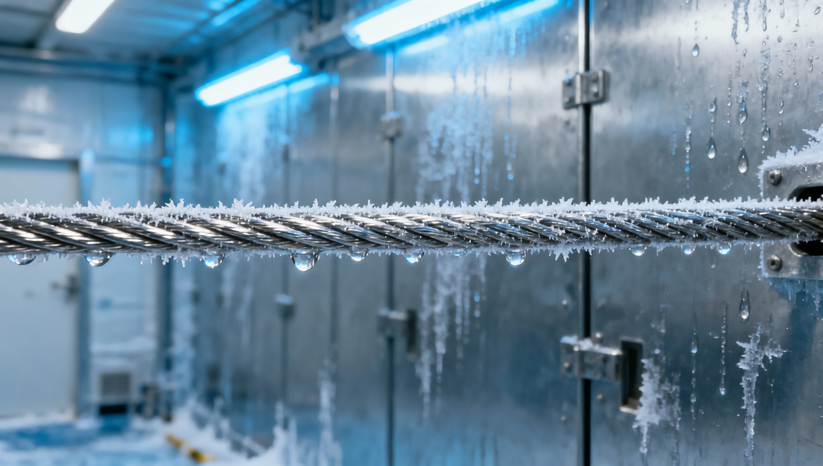 When Steel Wire for cold storage construction fails due to low-temperature embrittlement