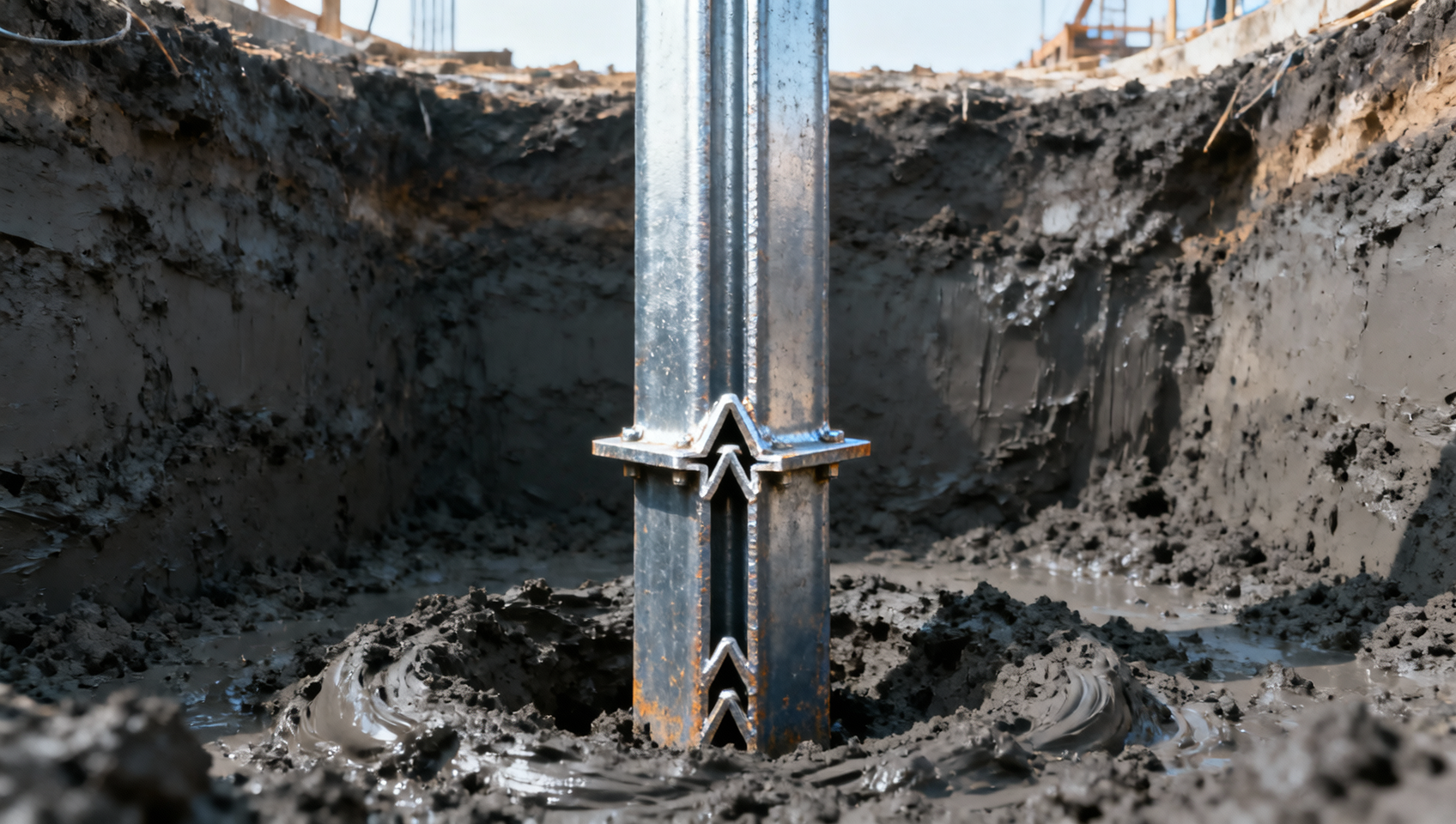 How Steel Sheet Pile technical specifications affect driving resistance in dense clay soils