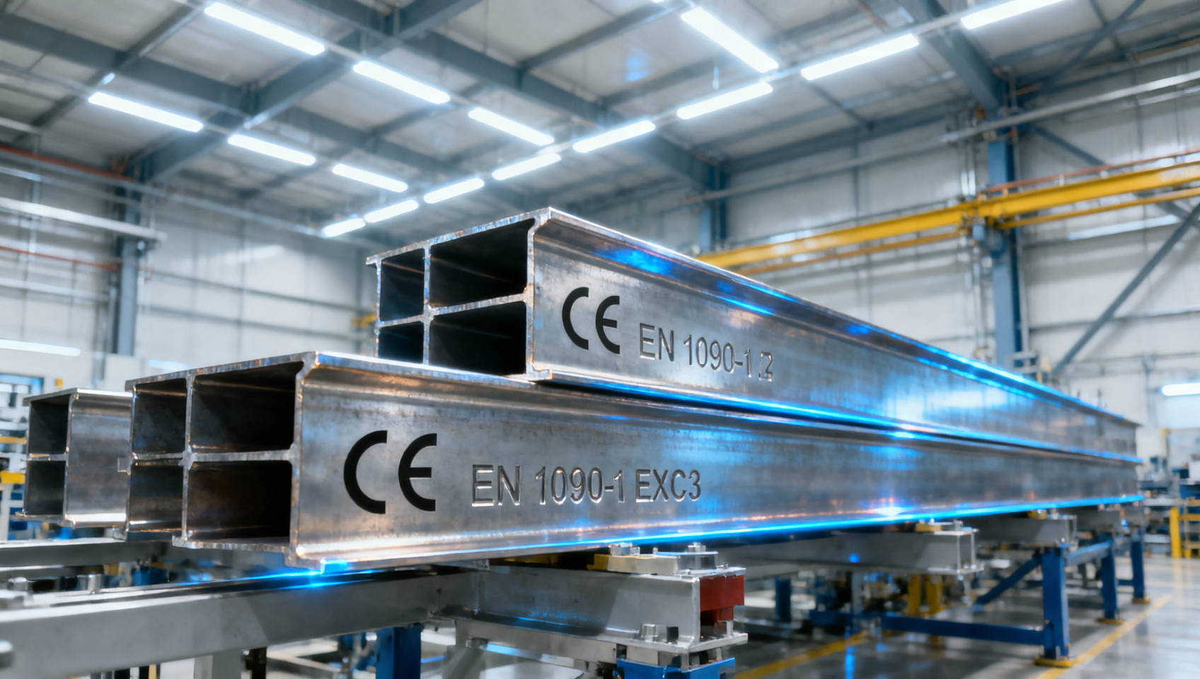 What CE marking documentation a Steel Beam exporter to Europe must provide for structural use