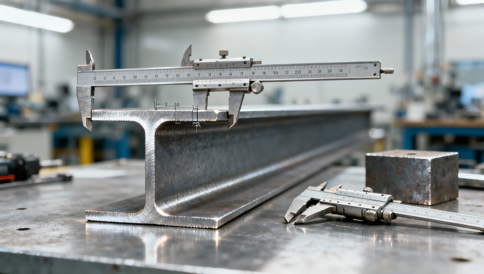 How to calculate 200 mm I-beam weight per meter from dimensions