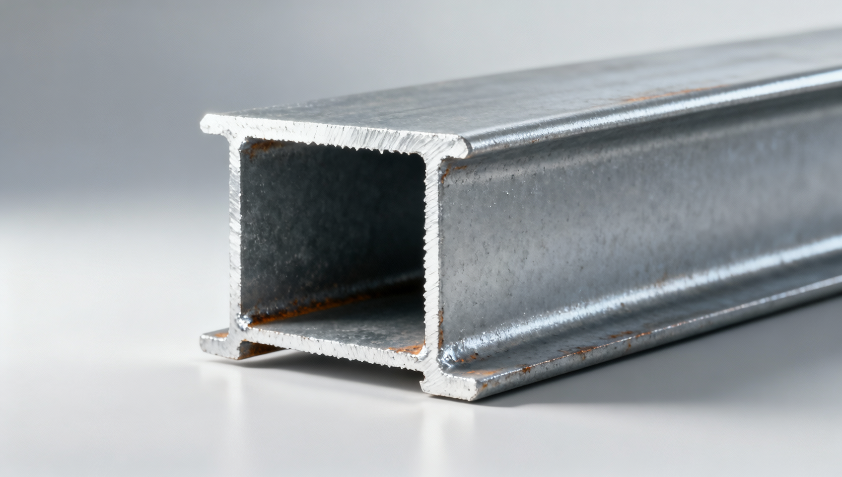 Do the advantages of galvanized steel include reduced fire risk compared to untreated carbon steel?