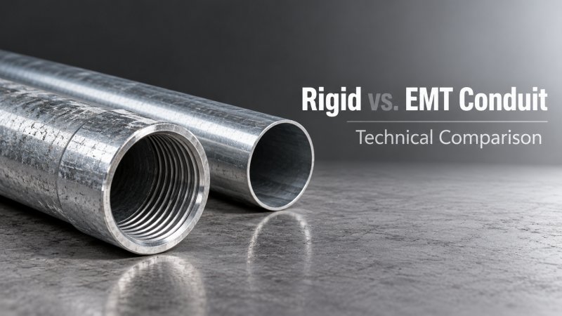 Rigid vs Rigid vs. EMT Electrical Conduit Pipe: Technical Comparison