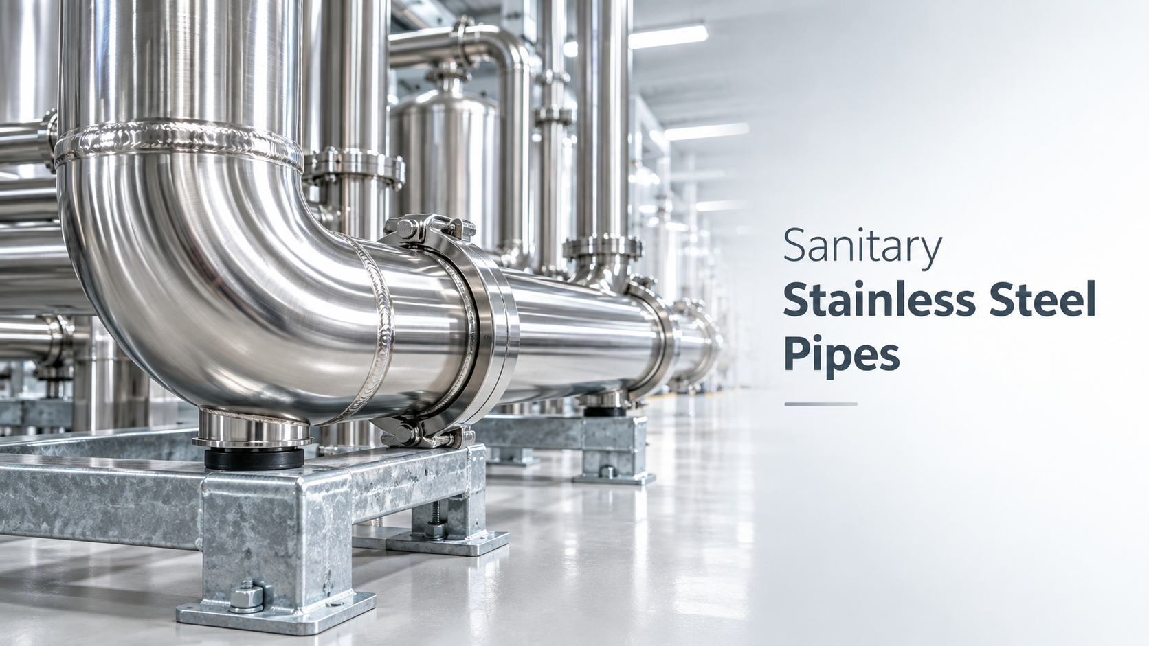 Using SS Pipe in Food and Beverage Processing Facilities
